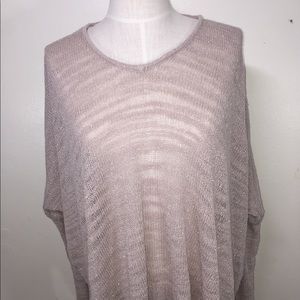 Knitted pink sweater